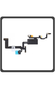 Original For Γνήσιο Για iPhone 12 (A2403, A2172), iPhone12 Pro (A2407, A234) Proximity Sensor Flex Cable Καλωδιοταινία Αισθητήρας Εγγύτητας + Microphone Μικρόφωνο (Pulled)