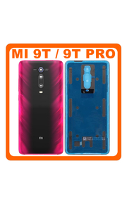 HQ OEM Συμβατό Για Xiaomi Mi 9T Pro (M1903F11G), Mi 9T (M1903F10G) Rear Back Battery Cover Πίσω Κάλυμμα Καπάκι Μπαταρίας + Camera Lens Τζαμάκι Κάμερας Red Κόκκινο (Premium A+)