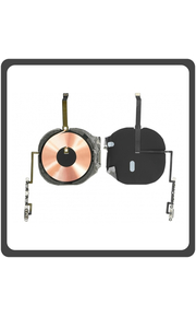 HQ OEM Συμβατό Για Apple iPhone 11 Pro Max, iPhone 11Pro Max, iPhone11 ProMAx (A2218, A2161, A2220, iPhone12.5) Wireless Charging Coil + Volume Flex Cable Καλωδιοταινία Έντασης Ήχου (Premium A+​)