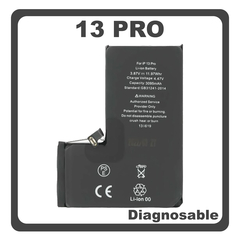HQ OEM Συμβατό Με Apple iPhone 13 Pro (A2638, A2483) Battery Μπαταρία Li-Ion 3095 mAh Diagnosable Bulk (Premium A+)