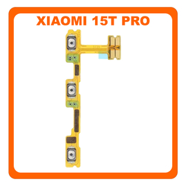 Γνήσιο Original Xiaomi 15T Pro 5G (2506BPN68G) Power Key Flex Cable On/Off + Volume Key Buttons Καλωδιοταινία Πλήκτρων Εκκίνησης + Έντασης Ήχου (Service Pack by Xiaomi)