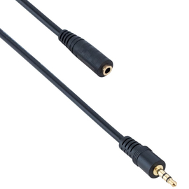 Καλώδιο Ήχου 3.5mm m/f (1.5m)