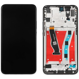 HQ OEM Huawei Honor 9X (STK-LX1, STK-L22) LCD Display Screen Οθόνη + Touch Screen Digitizer Μηχανισμός Αφής + Frame Πλαίσιο Black (Grade AAA+++)