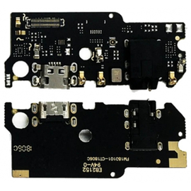 HQ OEM Meizu M6S Καλωδιοταινία Φόρτισης SUB Usb Plug Charging Board (Charging Dock Flex) + Mic Μικρόφωνο Narrow