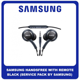 Γνήσιο Original Samsung Tuned In-Ear Stereo AKG 3.5mm Handsfree With Remote EO-IG955BSE Ενσύρματα Ακουστικά Με Χειριστήριο Black Μαύρο (Service Pack by Samsung)
