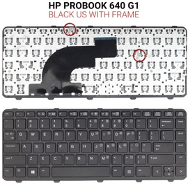 Πληκτρολόγιο hp Probook 640 g1 With Frame