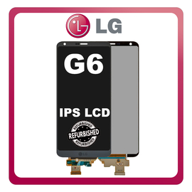 New Refurbished LG G6 (H870, H870DS, H873) IPS LCD Display Screen Assembly Οθόνη + Touch Screen Digitizer Μηχανισμός Αφής Mystic White Ασημί