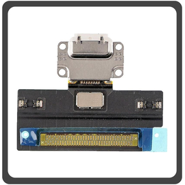 HQ OEM Συμβατό Με Apple iPad Pro 10.5 (2017) (A1701, A1709) Charging Dock Connector Lightning Flex Καλωδιοταινία Κονέκτορας Φόρτισης White Άσπρο (Premium A+​)