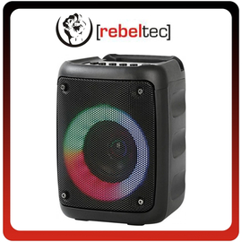 Rebeltec Ηχείο Με Λειτουργία Karaoke Stage 180 Black Μαύρο