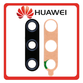 HQ OEM Συμβατό Με Huawei Y6p (MED-LX9, MED-LX9N) Rear Back Camera Glass Lens Πίσω Τζαμάκι Κάμερας (Premium A+​)