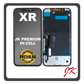 HQ OEM Συμβατό Με Apple iPhone XR, iPhoneXR (A2105, A1984) JK Premium In-Cell LCD Display Screen Assembly Οθόνη + Touch Screen Digitizer Μηχανισμός Αφής Black Μαύρο (Premium A+)