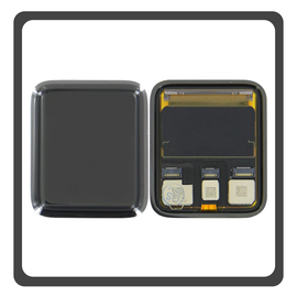 Original For Apple Watch 3 42mm GPS + Cellualr (A1861, A1891, A1892), Retina LTPO OLED LCD Display Screen Assembly Οθόνη + Touch Screen Digitizer Μηχανισμός Αφής For Smart Watch Ρολόι Black Μαύρο Pulled