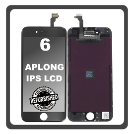 iPhone 6, iPhone6 (A1549, A1586) IPS LCD Display Screen Assembly Οθόνη + Touch Screen Digitizer Μηχανισμός Αφής Black Μαύρο (Ref By Apple) (Lifetime Warranty Για Συνεργάτες B2B​)