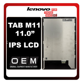 HQ OEM Συμβατό Με Lenovo Tab M11 11.0" (TB330FU), IPS LCD Display Screen Assembly Οθόνη + Touch Screen Digitizer Μηχανισμός Αφής Black Μαύρο (Premium A+)