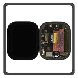 Original Apple Watch Ultra 2, 49mm (A2986, A2987) Retina LTPO OLED LCD Display Screen Assembly Οθόνη + Touch Screen Digitizer Μηχανισμός Αφής Black Μαύρο Pulled