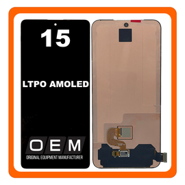 HQ OEM Συμβατό Με Xiaomi 15 5G (24129PN74G, 24129PN74I) LTPO OLED LCD Display Screen Assembly Οθόνη + Touch Screen Digitizer Μηχανισμός Αφής Black Μαύρο (Premium A+)