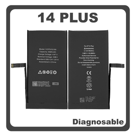 HQ OEM Συμβατό Με iPhone 14 Plus, iPhone 14+ (A2886, A2632) Battery Μπαταρία Li-Ion 4323 mAh Diagnosable Bulk (Premium A+)