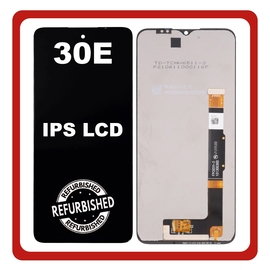 New Refurbished TCL 30E (6127A, 6127l) IPS LCD Display Screen Assembly Οθόνη + Touch Screen Digitizer Μηχανισμός Αφής Black Μαύρο
