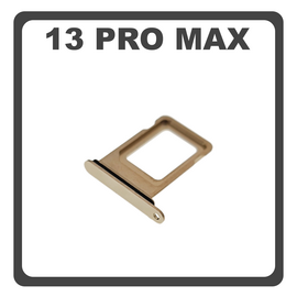 Original for Apple iPhone​ 13 Pro Max (A2643, A2484) Sim Tray SIM Gold Pulled