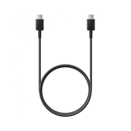 Γνήσιο Original EP-DW767JΒE Samsung USB- C/USB-C Data Cable 3A 1.8m Black Μαύρο Bulk