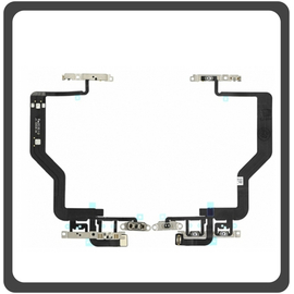 Original For Συμβατό Για Apple iPhone 12 (A2403, A2172) iPhone 12 Pro (A2407, A2341) Power Key Flex Cable On/Off + Volume Key Buttons Καλωδιοταινία Πλήκτρων Εκκίνησης + Έντασης Ήχου Pulled