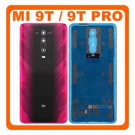 HQ OEM Συμβατό Για Xiaomi Mi 9T Pro (M1903F11G), Mi 9T (M1903F10G) Rear Back Battery Cover Πίσω Κάλυμμα Καπάκι Μπαταρίας + Camera Lens Τζαμάκι Κάμερας Red Κόκκινο (Premium A+)