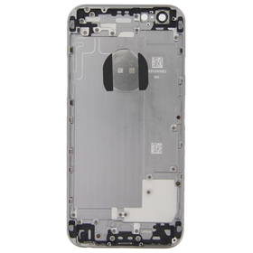 OEM HQ iPhone 6 (A1549, A1586, A1589, A1522, A1524, A1593) Καπάκι Μπαταρίας Battery Cover + Πλαινά πλήκτρα Side Keys + Θήκη Κάρτας Sim Holder Space Grey (Premium A+)
