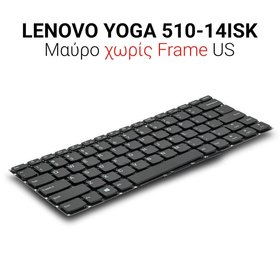 Πληκτρολόγιο Lenovo Yoga 510-14isk 510-14ikb no Frame us