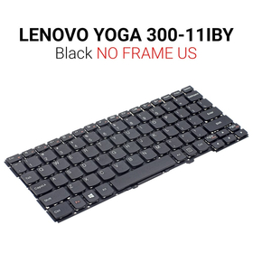Πληκτρολόγιο Lenovo Yoga 300-11iby no Frame us