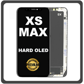 HQ OEM Συμβατό Για Apple iPhone XS Max, iPhone XSMax (A1921, A2101) GX Hard OLED Super Retina LCD Display Screen Οθόνη + Touch Screen Digitizer Μηχανισμός Οθόνη Αφής Black Μαύρο (Grade AAA+++)