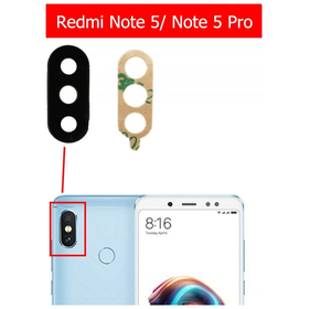 Γνήσιο Original Xiaomi Redmi Note 5 / Redmi Note 5 Pro Camera Lens Τζαμάκι Κάμερας