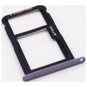 Γνήσιο Original Huawei P10 Lite (WAS-LX2J WAS-LX2 WAS-LX1A WAS-L03T WAS-LX3 WAS-LX) SIM CARD TRAY MICRO SD TRAY ΘΗΚΗ ΚΑΡΤΑΣ GREY 51661EPF