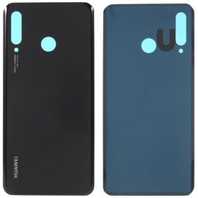 OEM HQ Huawei P30 Lite (MAR-L21, MARIE-L21A,MAR-LX1A,MAR-L23) Battery cover Πίσω Κάλυμμα Καπάκι Μπαταρίας Black