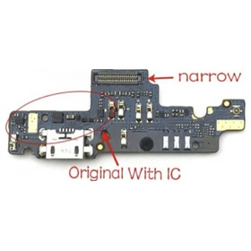 Γνήσια Original Xiaomi Redmi Note 4X / Redmi Note 4 Global​ Καλωδιοταινία Φόρτισης SUB Usb Plug Charging Board (Charging Dock Flex) + Mic Μικρόφωνο Narrow (Service Pack By Xiaomi)