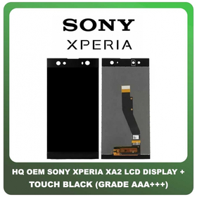 OEM HQ Sony Xperia XA2 Ultra H3223 XA2 Ultra Dual H4213 LCD Display Screen Οθόνη + Touch Screen Digitizer Μηχανισμός Αφής Black (Grade AAA+++)