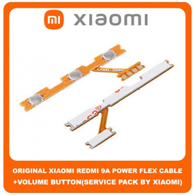 Original Γνήσιο Xiaomi Redmi 9A Redmi9A (M2006C3LG, M2006C3LI, M2006C3LC, M2004C3L) Power ON / OFF Volume Flex Cable Button Καλωδιοταινία Κουμπιών Έντασης Εκκίνησης (Service Pack By Xiaomi)