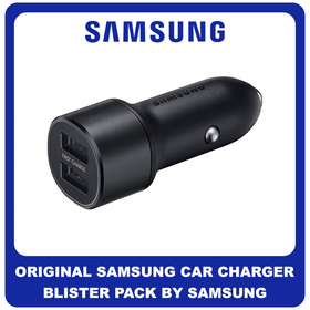 Γνήσια Original Samsung ULC Car Charger 5V 2A Φορτιστής Αυτοκινήτου 15W EP-L1100NBE Black Μαύρο Blister (Blister Pack by Samsung)