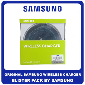 Original Γνήσιο Samsung Τύπος Wireless Charging Pad (Qi) 15W Ασύρματος Φορτιστής EP-PN920IBEGWW Black Μαύρος Blister (Blister Pack By Samsung)