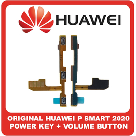 Γνήσια Original Huawei P Smart 2020, PSmart 2020, Power Key Flex Cable On/Off + Volume Key Buttons Καλωδιοταινία Πλήκτρων Εκκίνησης + Έντασης Ήχου (Service Pack By Huawei)