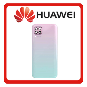 HQ OEM Συμβατό Με Huawei P40 Lite (JNY-L21A, JNY-L01A ) Rear Back Battery Cover Πίσω Κάλυμμα Καπάκι Πλάτη Μπαταρίας + Camera Lens Τζαμάκι Κάμερας Light Pink/Blue (Premium A+​)