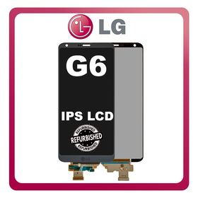 New Refurbished LG G6 (H870, H870DS, H873) IPS LCD Display Screen Assembly Οθόνη + Touch Screen Digitizer Μηχανισμός Αφής Mystic White Ασημί