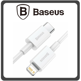 Baseus Superior USB-C to Lightning Cable 20W White Λευκό 0.25m (CATLYS-02)