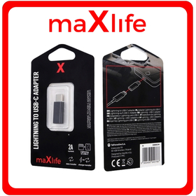 Maxlife Αντάπτορας-Μετατροπέας USB-C Male σε Lightning Female​