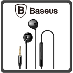 Baseus Encok H06 In-Ear Handsfree με Βύσμα 3.5mm Black Μαύρο