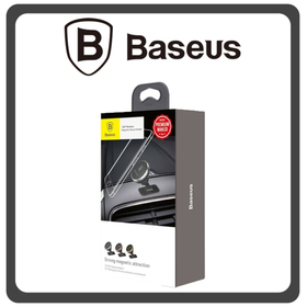 Baseus Βάση Κινητού Αυτοκινήτου 360-Degree Rotation με Μαγνήτη Gold Χρυσό