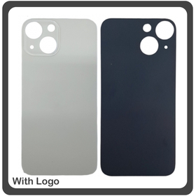 HQ OEM Συμβατό Για Apple iPhone 13 Mini, iPhone13 Mini (A2628, A2481, A2626, A2629) Premium Aftermarket Rear Back Battery Cover with Camera Big Hole Πίσω Κάλυμμα Πλάτη Καπάκι Μπαταρίας Starlight Άσπρο​ (Grade AAA+++)