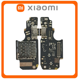 HQ OEM Συμβατό Με Xiaomi Redmi Note 11 Pro 4G (2201116TG, 2201116TI), Redmi Note 11 Pro 5G (21091116I, 2201116SG) USB Type-C Charging Dock Connector Flex Sub Board, Καλωδιοταινία Υπό Πλακέτα Φόρτισης + Microphone Μικρόφωνο (Premium A+​)