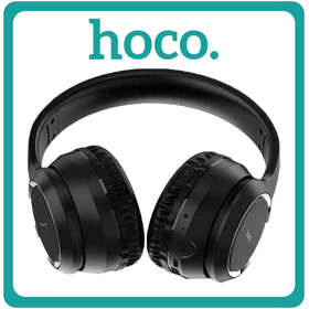 Hoco W28 Journey Ασύρματα/Ενσύρματα Over Ear Ακουστικά με 10 ώρες Λειτουργίας Black Μαύρα