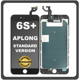 HQ OEM Συμβατό Με Apple iPhone 6S+, iPhone 6S Plus (A1634, A1687) APLONG Standard Version LCD Display Screen Assembly Οθόνη + Touch Screen Digitizer Μηχανισμός Αφής Black Μαύρο (Grade AAA) (0% Defective Returns)