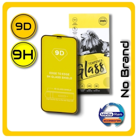 Tempered glass 9D Τζαμάκι Οθόνης For Samsung Galaxy A52 4G / A52 5G / A52S 5G / A53 5G / Xiaomi Poco M4 Pro 4G / Realme 10 4G / A94 5G / Reno 4 / Note 11S black frame Μαύρο Περίγραμμα 9H